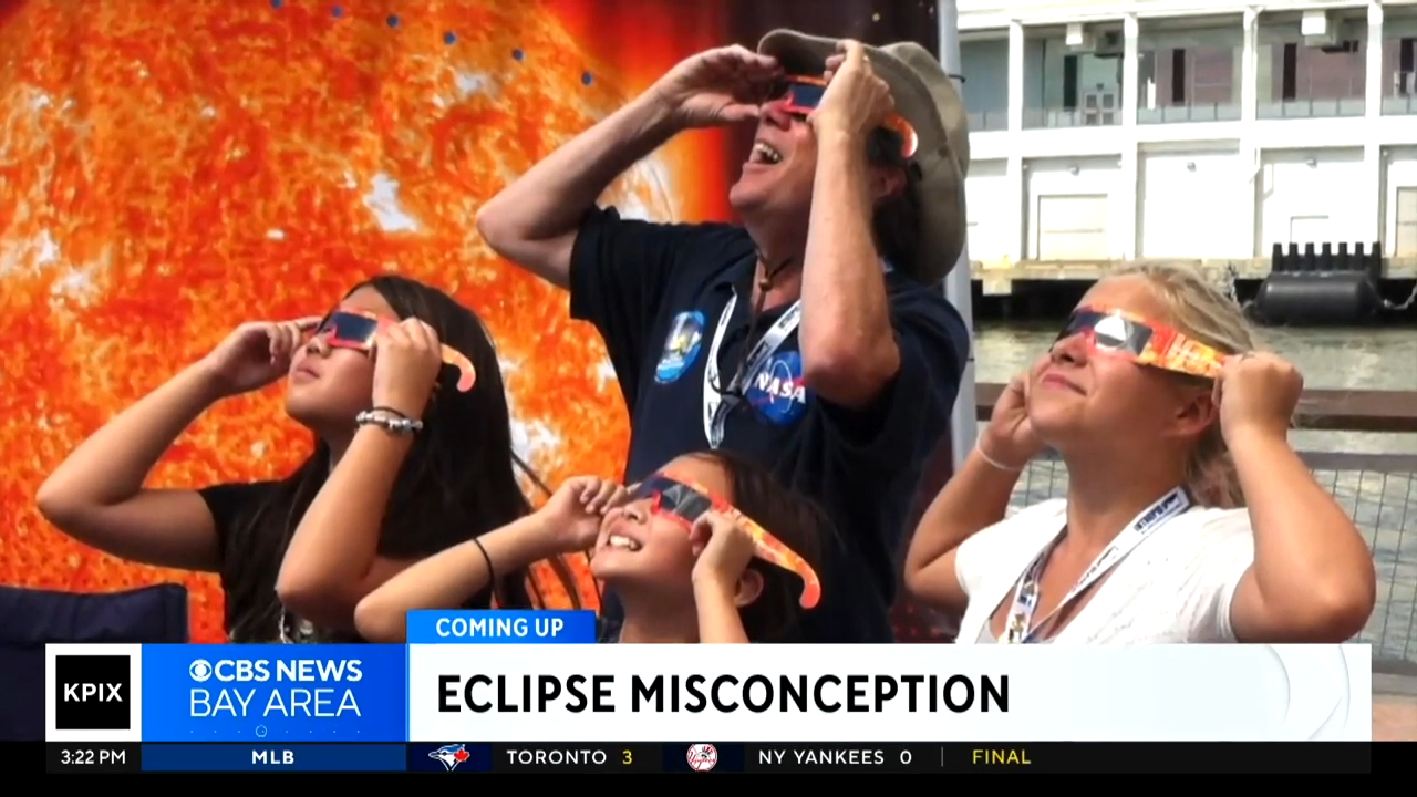 Dr. Faktorovich Interviewed by CBS News Bay Area KPIX About 2024 Eclipse Viewing Safety